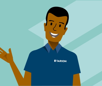 An illustration of a Tarion employee